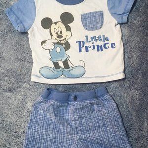 Mickey Mouse baby outfit